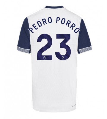 Tottenham Hotspur Pedro Porro #23 Primera Equipación 2024-25 Manga Corta